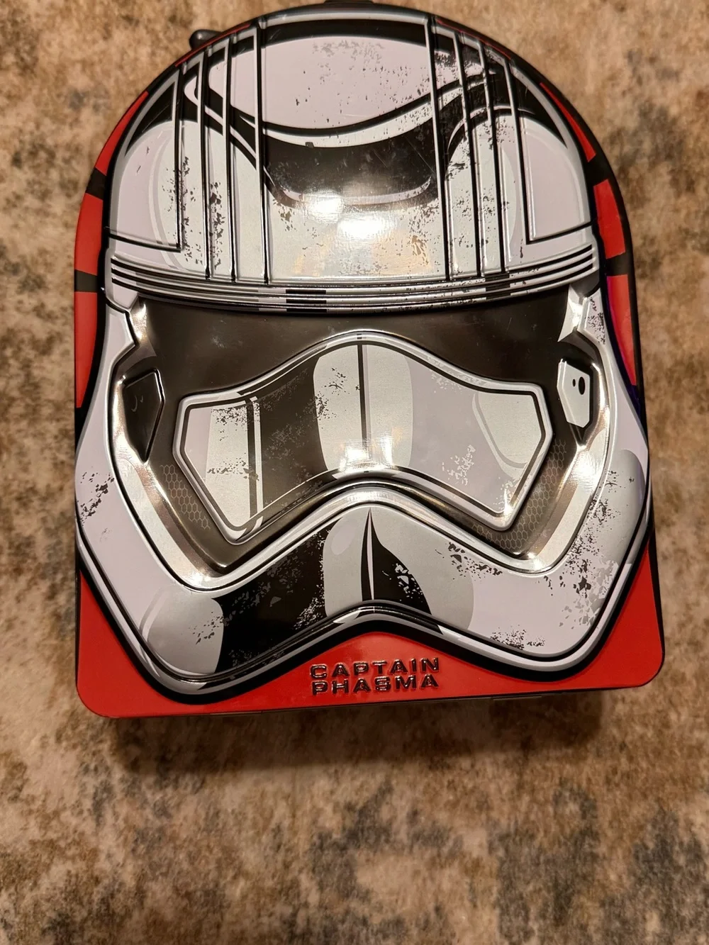 Star Wars-The Force Awakens Captain Phasma  Collectible Metal Tin Lunch box